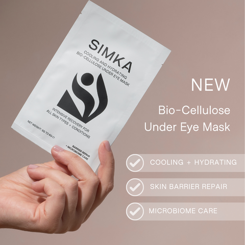 simka bio-cellulose under eye mask