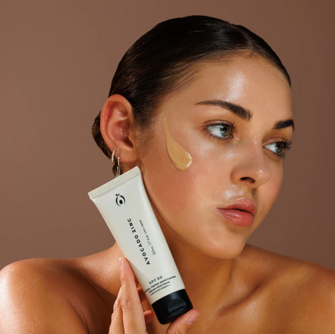 Avocado Zinc Spf 50 Natural Tinted Moisturiser 60g